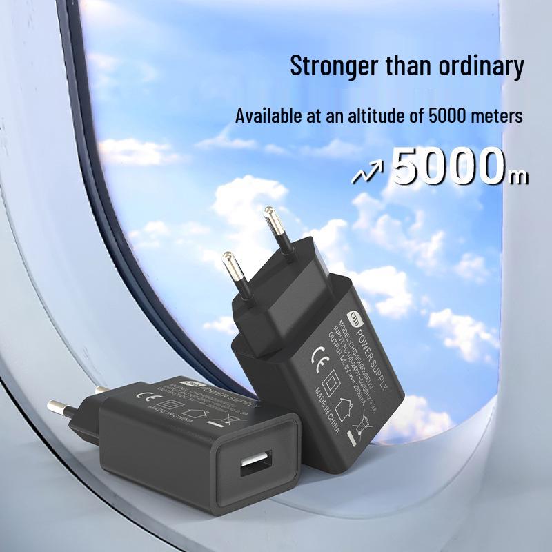 Мобильное зарядное устройство 5V2A/1A с вилкой US/EU и сертификацией CE/ETL/3C