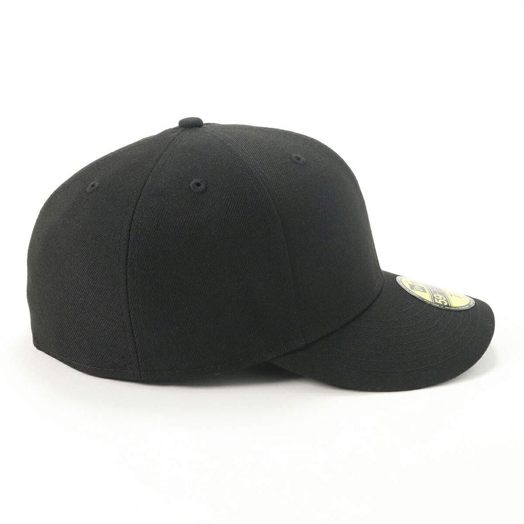 Крышка 59FIFTY Plain 7 PC5950 BASIC BLK BLK 23J [New Era] Черный/Черный 7/8