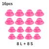 8/16 PCS Heatless Silicone Hair Rollers – Mushroom-Shaped Overnight Curlers for Sleep, No-Damage DIY Wave & Curl Set