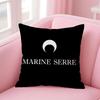 Luxury MMarine Serre Cushion Cover Soft Plush Throw Pillow Cushion CoverDoubleSided Printed Pillow Case for Sofa Home Decor