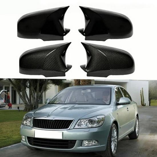 Подходит для Skoda Octavia 2 A5 2010-2013 Крышка зеркала заднего вида Автомобильный внешний декоративный элемент