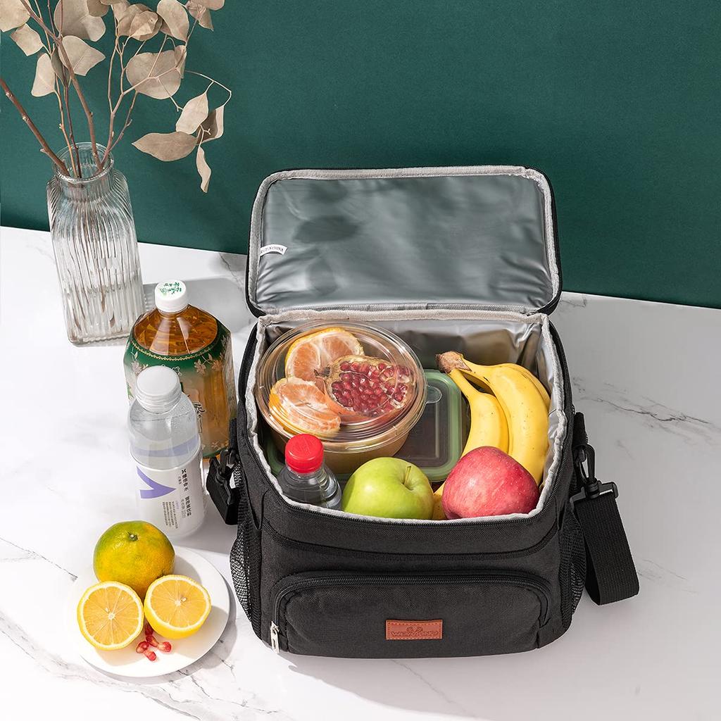 Сумка-холодильник KULUSUPA, Термоизолированная сумка, Ящик для льда, Ланч-бокс, Изолированный, Для поездок на работу или учебу, Ланч-бокс, Сумка для пикника, На открытом воздухе, Рыбалка,