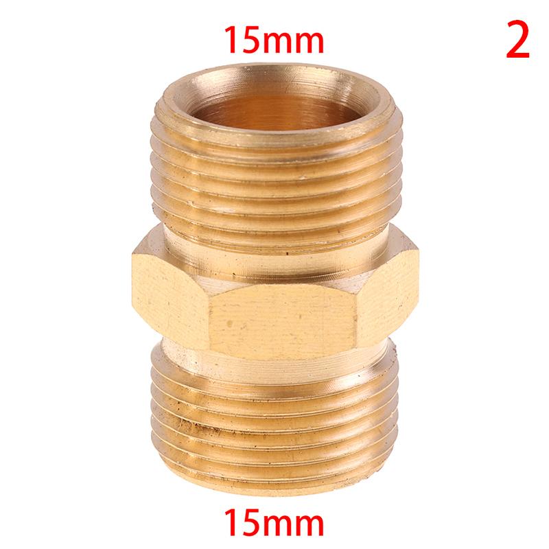 High Pressure Washer Hose Extension Connector M22 14Mm To15Mm Male Thread Female