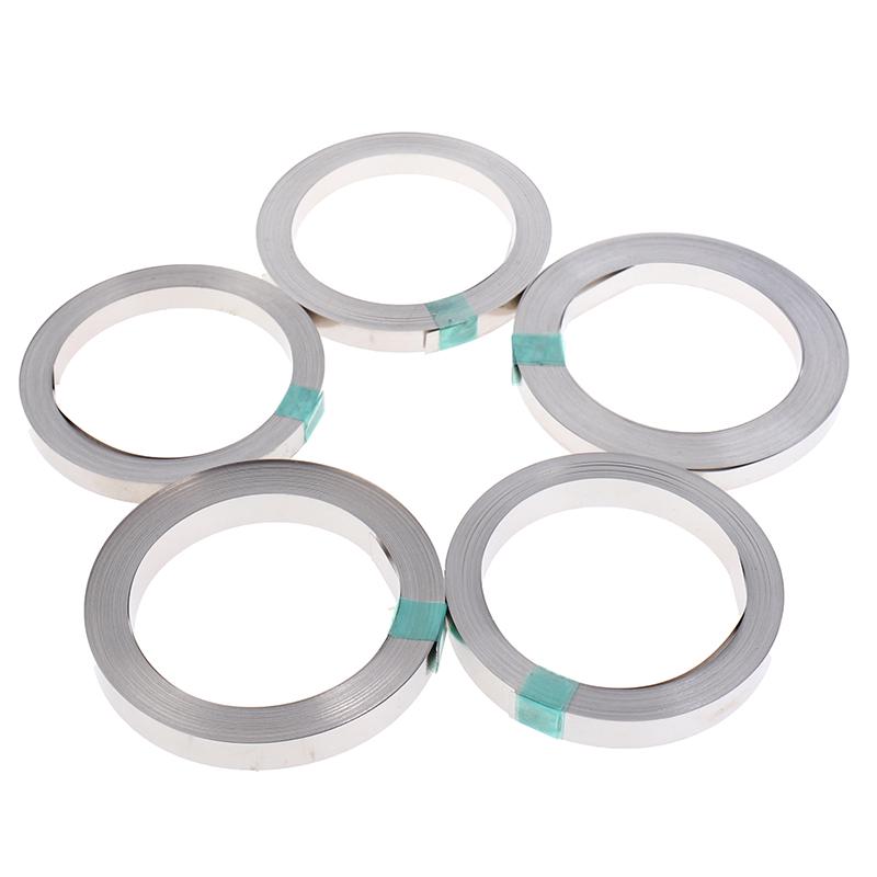 10M 6Mm 8Mm X 0,1/0,12/0,15 никелевая лента для батареи Li 18650