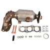 1Set Catalytic Converter W/ Fitting Kit For Toyota Aygo Peugeot 107 2005-2014 0342K8 Engines & Engine Parts