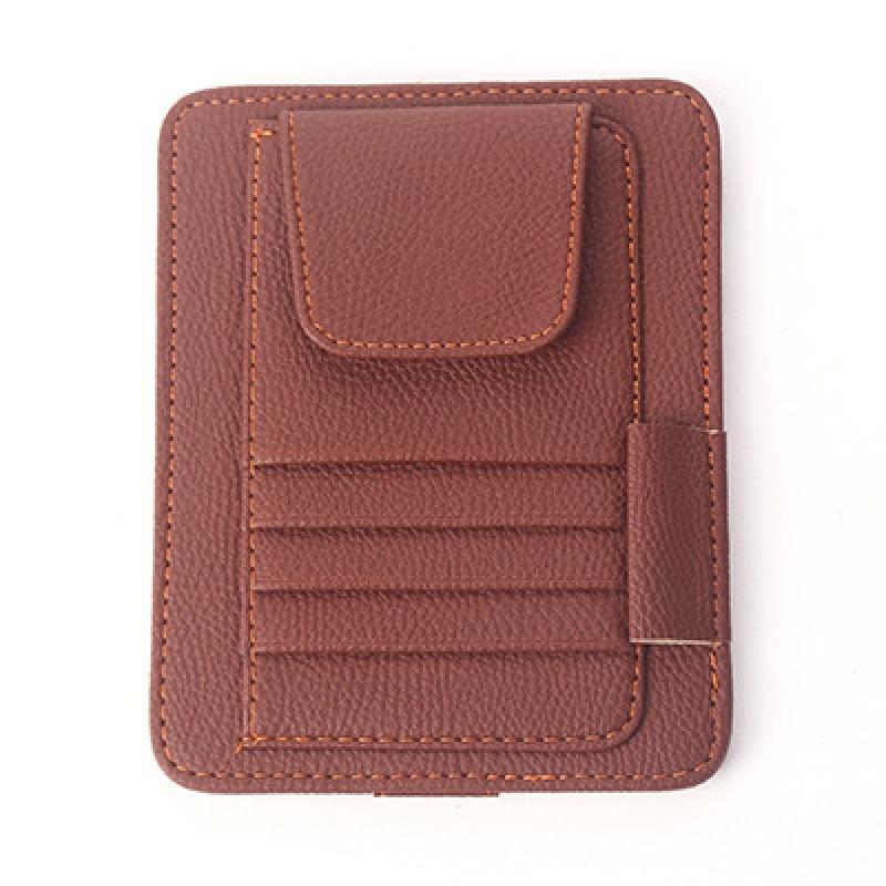 Автомобильный органайзер для солнцезащитного козырька, многокарманный автомобильный аксессуар для интерьера, карманный органайзер, автомобильный чехол для хранения документов, держатель для ручек