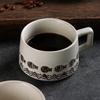 Керамическая кружка, чашка для воды, офисная кружка с ручкой, бытовая кружка для молока, чашка для питья, чашка для сока, чайная чашка, японский стиль