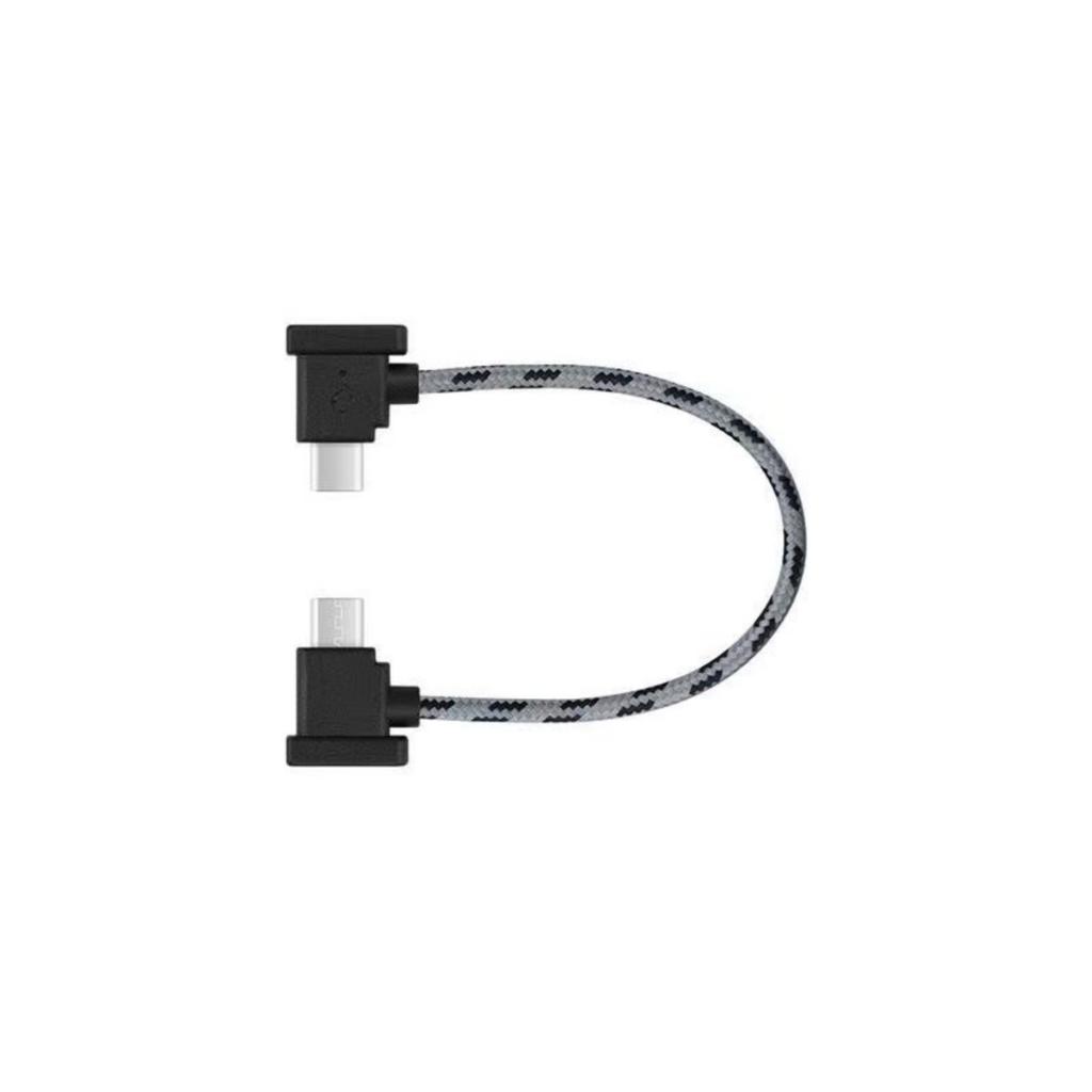 Угловой USB C на USB 5-контактный адаптер-кабель 90 градусов L-образной формы для контроллеров БПЛА Mini 2/Air 2 и смартфонов