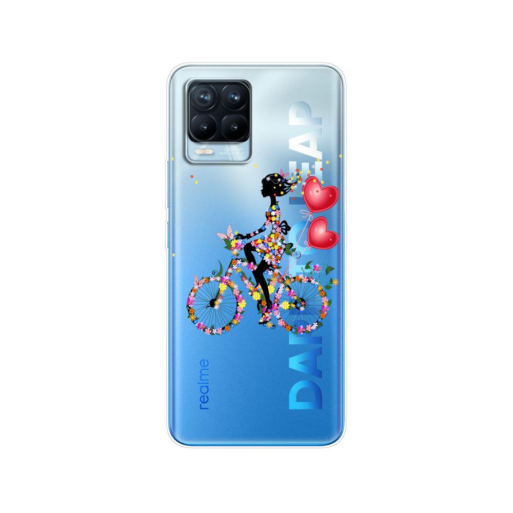 Чехол для Realme 8, 6,4 дюйма, мягкий силиконовый чехол из ТПУ для Realme 8 Pro OPPO Realme8 4G RMX3085, чехол для телефона, чехол, чехол-бампер, сумка