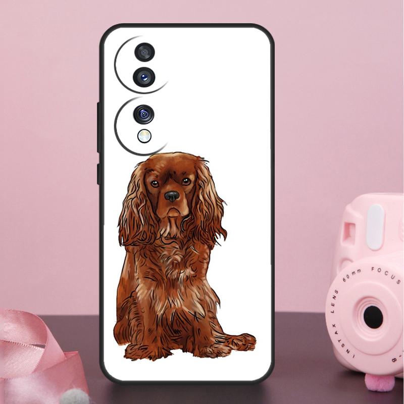 Чехол Кавалер-кинг-чарльз-спаниель Для Honor 400 Pro 200 50 70 90 X9a X9b X9c X9d X8b X8c Win Magic 7 Lite 5 6 8 Pro Обложка