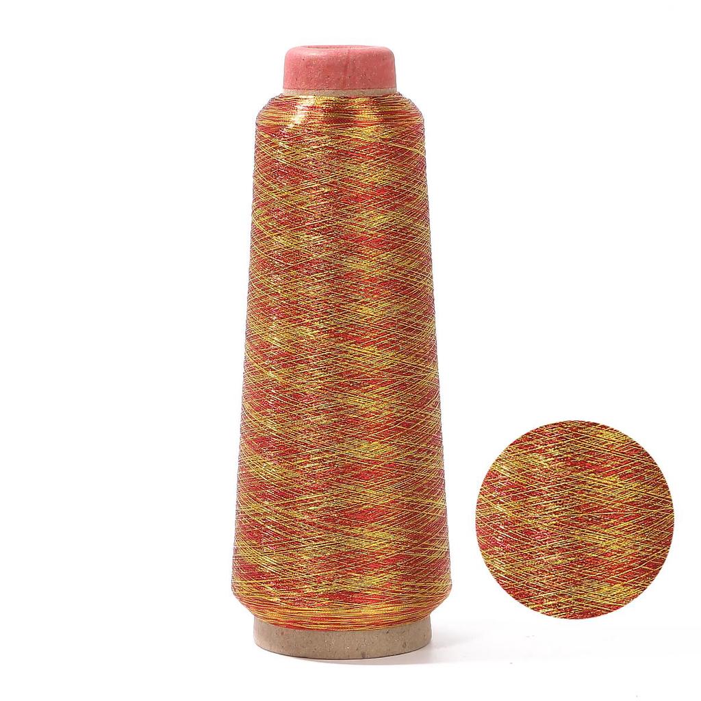 1шт 17 см x 6 см полиэстер цилиндрической формы швейная нить золотого и серебряного цвета для вышивания