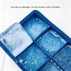 2pcs Silicone Ice Maker With Lid 6 Cells Large Ice Cube Trays Reusable Ice Cube Molds  Home