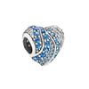 Pandora Gradient Blue Heart of the Ocean 925 Silver Jewelry Accessories Women's 797015NABMX