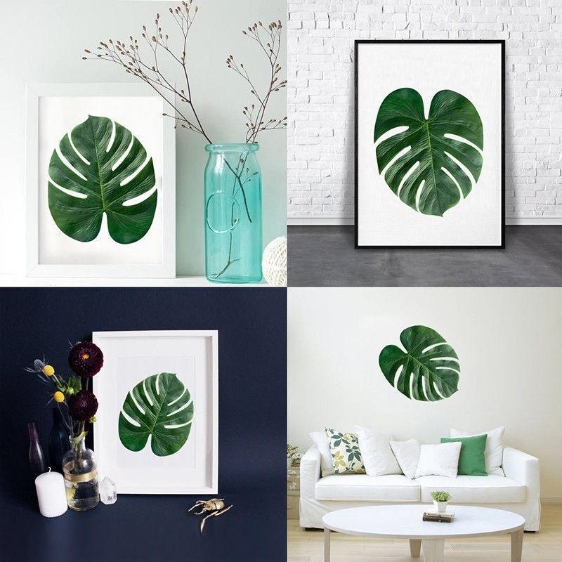 12 шт., тропические пальмовые листья, искусственные гавайские пляжные украшения для дома, свадьбы, вечеринки, стола