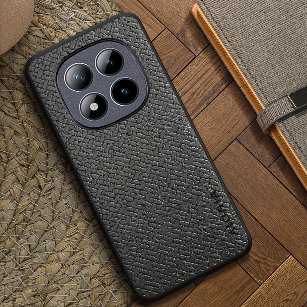 Чехол для Xiaomi Redmi Note 15 Pro Plus Кожаный чехол для телефона Luxxury coque для Redmi Note 15 Pro+ чехол