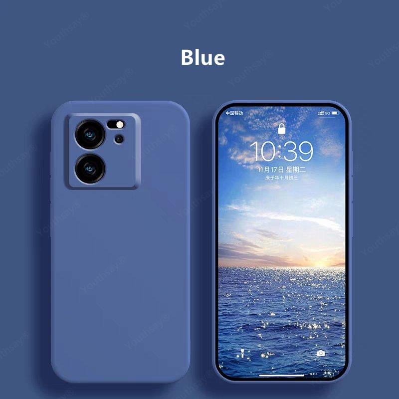 Роскошный чехол для Xiaomi 13T, чехол для Xiaomi 13T Pro, чехол из жидкого силикона, мягкий бампер для телефона TPU для Xiaomi 13T Pro