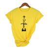 Christmas Jesus Print Women Graphic T Shirts Harajuku Christian Faith Hope Love Female Short Sleeve