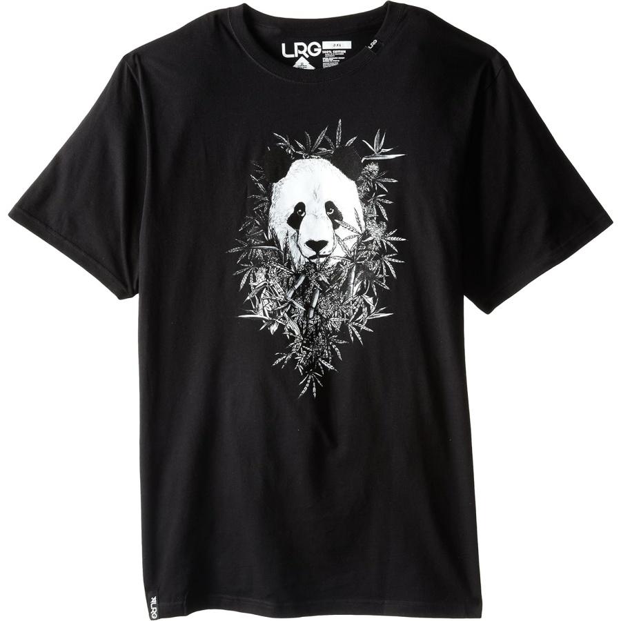 Мужская футболка LRG для крупных и высоких с принтом «Панда и растения»