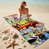 Toy Story Characters Collage Towel Large Quick-Drying Microfiber soft S-Square Pants-s Beach Towel for Travel Fitness Bathing Camping. 0730s83
