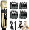 Dog Clipper Dog Hair Clippers Grooming Pet Cat Haircut Trimmer Shaver Set Cordless Rechargeable Professional Dog Hair Trimmer