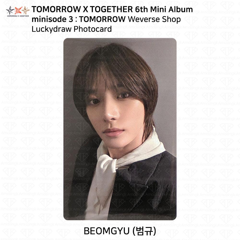 TXT Завтра X Вместе, мини-эпизод 3: Фотокарточка с розыгрышем удачи ЗАВТРА KPOP