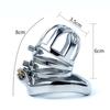 BDSM Stainless Steel Penis Cage Chastity Cage Cock Ring Adult Sex Toys for Men  Slave Cuckold Torture Estim Ball Stretcher