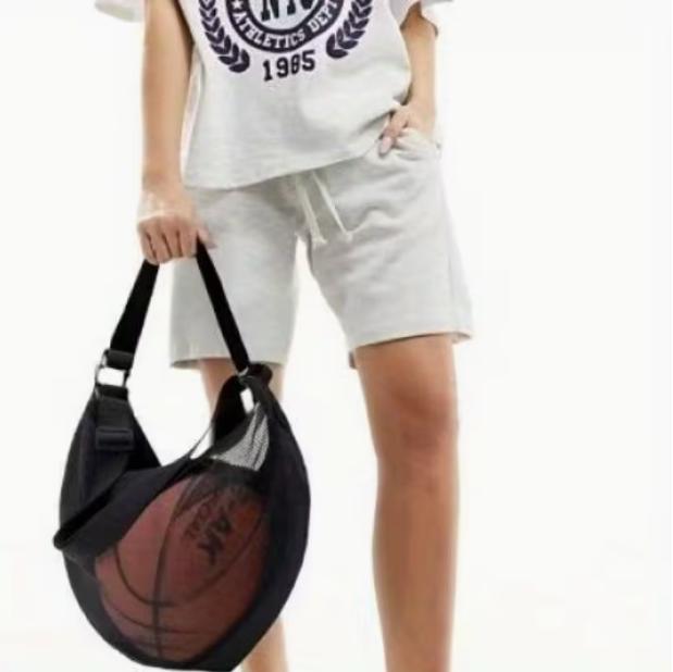 Basketball storage single-shoulder crossbody bag, football storage bag, basketball bag, volleyball net bag, bowling bag