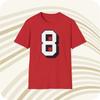 Мужские и женские футболки Стив Янг #8 San Francisco 49'ers Футболка в стиле джерси NFL - Печать спереди и сзади