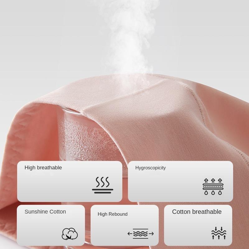 Женские хлопковые трусики, нижнее белье, антибактериальное нижнее белье с промежностью, удобное и дышащее нижнее белье