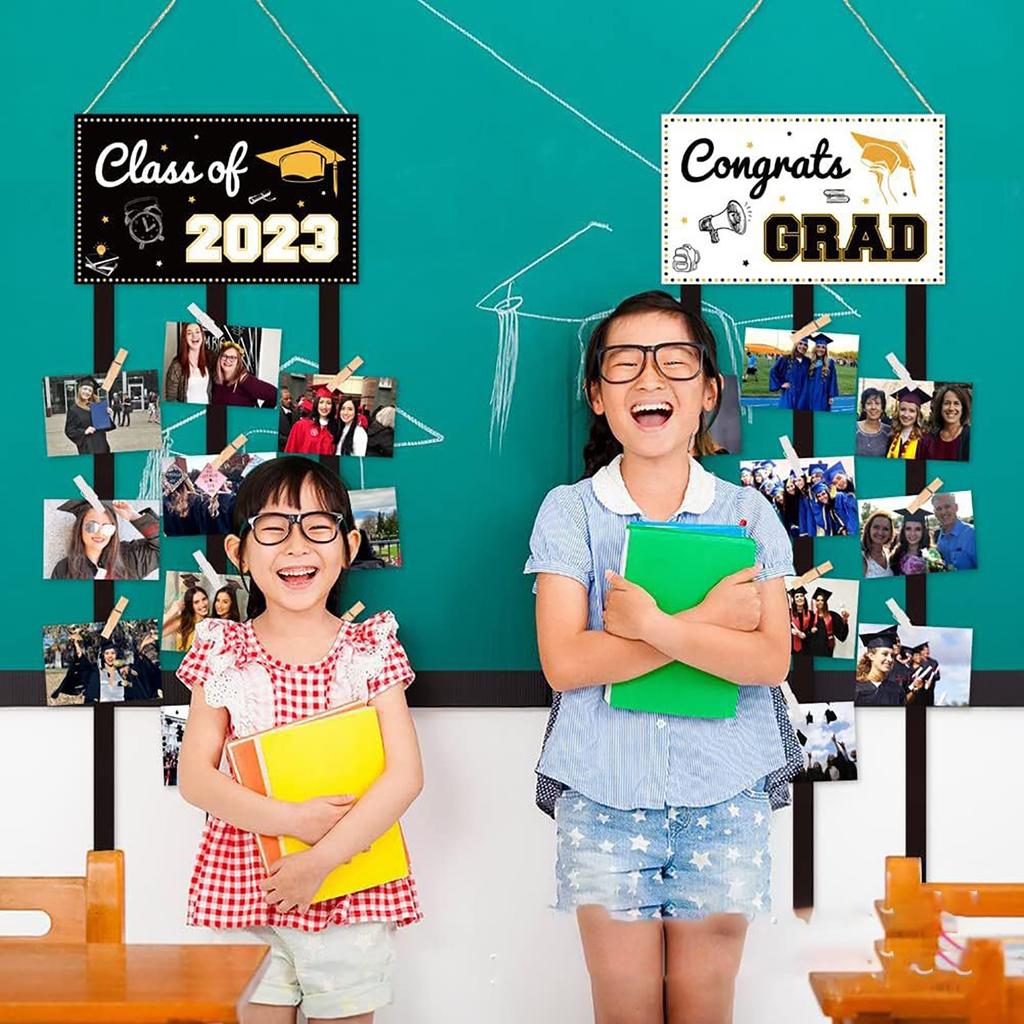 Graduation Season Photo Holder, Graduation Party Home Wall Hangings Clamp