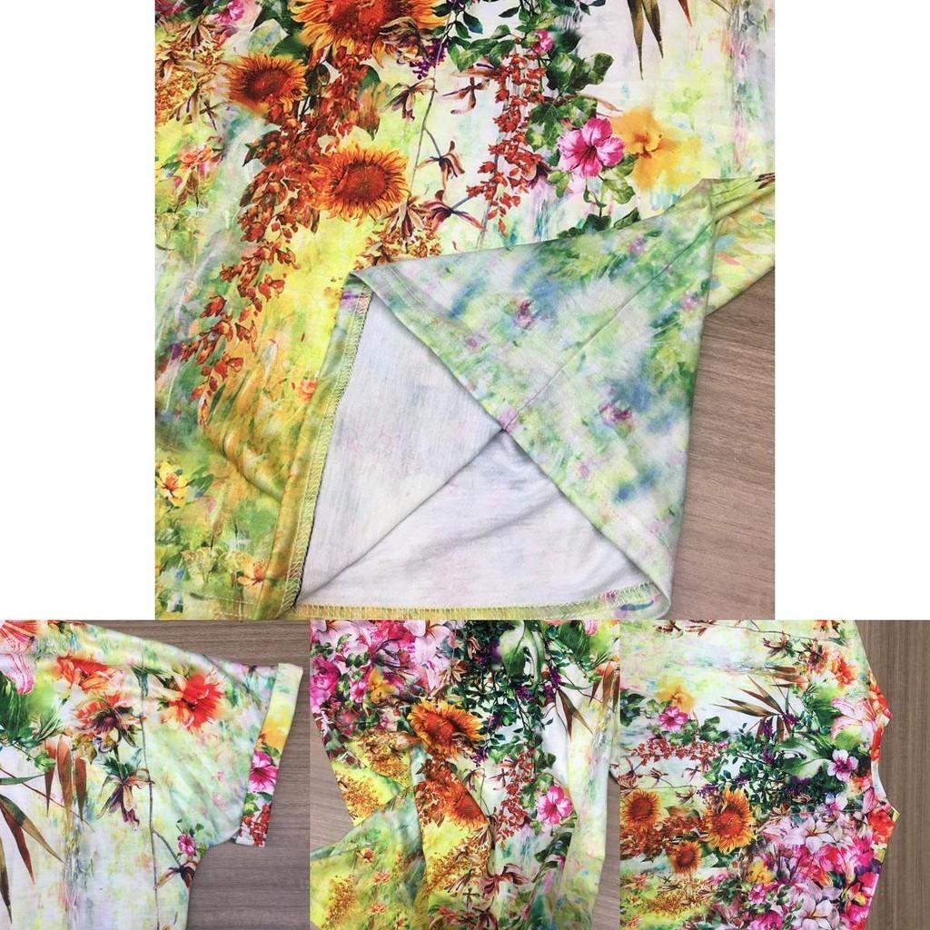 Women's Floral Print Short Sleeve Tops Featuring Soft Material For Ultimate Comfort