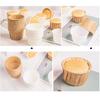 Latikaly Muffin Cups, 100-Count, Cake Molds, Baking Cups, Paper, Disposable, Peel-Off, Heat-Resistant, Waterproof, Oil-Resistant, DIY Baking Supplies