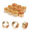 1/10pcs Stitching Tools Vintage Gold Handworking Metal Finger Protector Antique Ring Needle Thimble