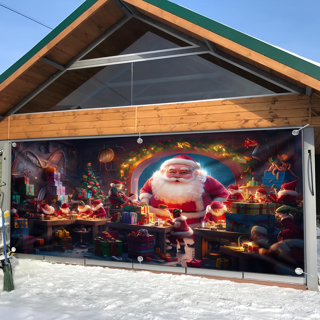 1pc Vibrant Decor Backdrop Christmas Outdoor Decor For Backdrop Holiday