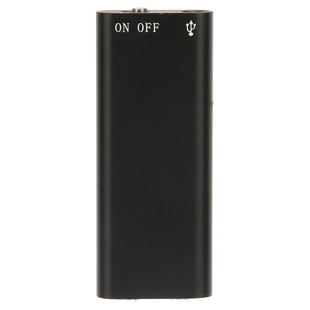 Voice Recorder HD Noise Reduction Voice Activated USB Charging Mini Sound Recorder for Meetings