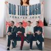 Btr тур btr big time rush btr тур Плед Мягкий Плюшевый Плед в качестве Подарка на Новоселье