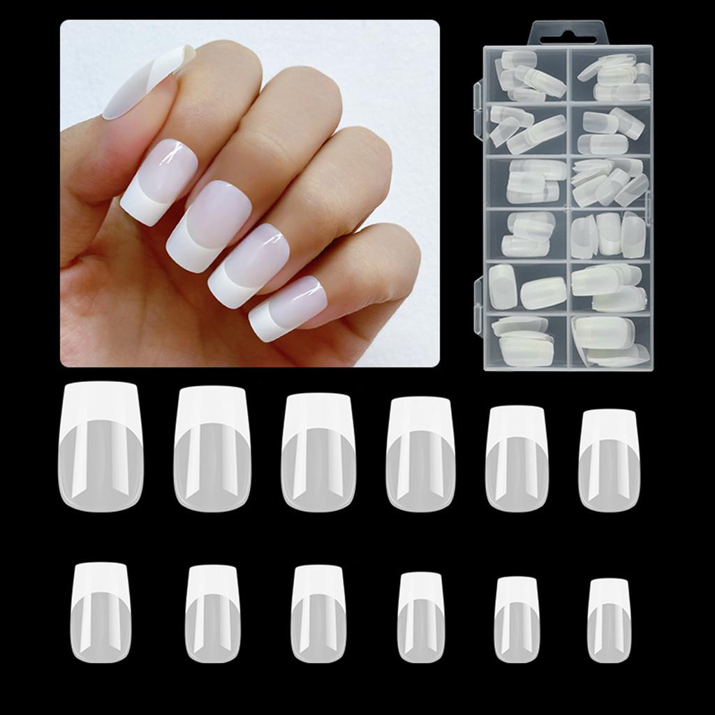 French Press On Nails Stylish and Durable European and American Design False Nails for Salon
