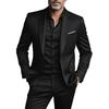 Мужской костюм в корейском стиле, ретро, business casual - Комплект из двух предметов, джентльменский наряд