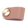 Ручка для шкафа Nordic Luxury Grain Leather Brass Ящик для шкафа Декор для двери гардероба 