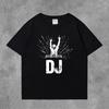 Горячая Распродажа Футболка с принтом для DJ-энтузиастов Новинка Унисекс Женская винтажная Хип-хоп уличная одежда Унисекс 100% Хлопок короткий рукав Футболки