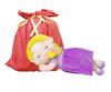 MORIPiLO Morishita Body Pillow for Children and Adults Rapunzel Purple Bag 45cm Fluffy Material Stuffed Cushion Character Goods Disney Princess