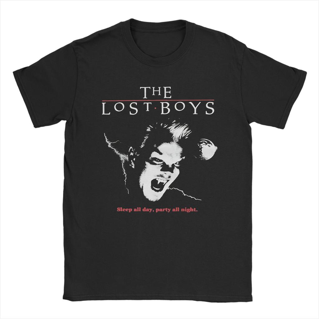 The Lost Boys Men T Shirts Vintage Tee Shirt Short Sleeve Crew Neck Tshirts 100 Cotton Birthday Present Clothes