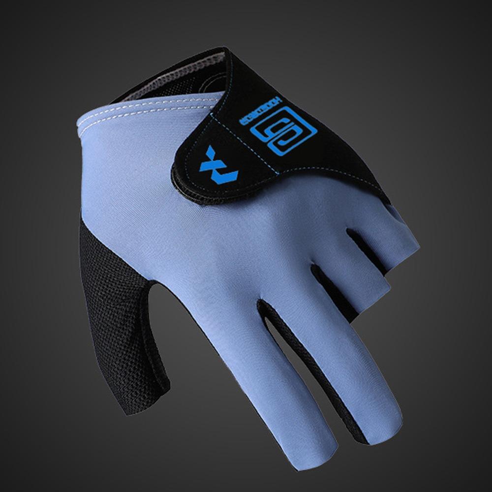 Left Hand Half Fingers Glove Elastic Snooker Billiard Glove Billiards Glove  Fitness Accessories