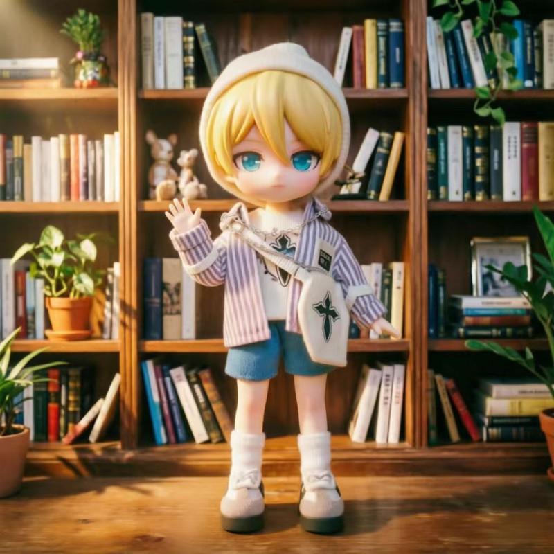 OB11 BJD Doll Outfit 5-Piece Casual Scholar Set Aby 2.0 3.0 12-inch Dolls