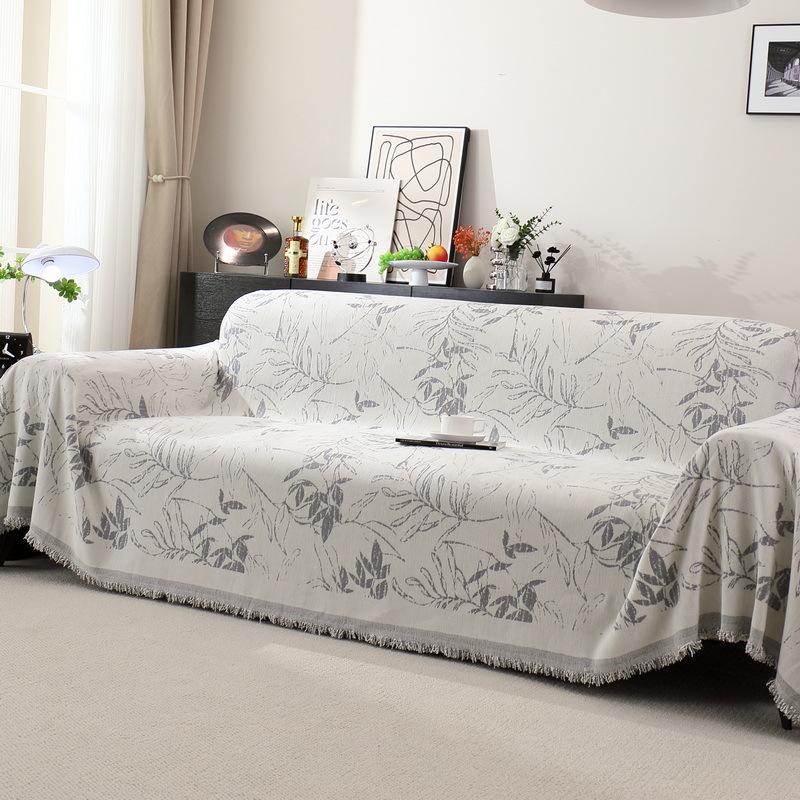 Чехол для дивана из синели, универсальный тканевый чехол для четырех сезонов, универсальный чехол для диванной подушки, нескользящий чехол, одеяло с защитой от царапин