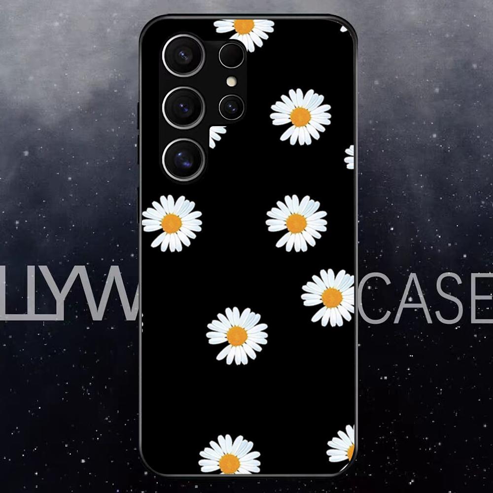 Роскошный чехол Peaceminusone для Samsung S25 Edge Ultra S23 S22 S21 S20 Ultra Plus S24 Fe A54 A53 A25 Стеклянная крышка