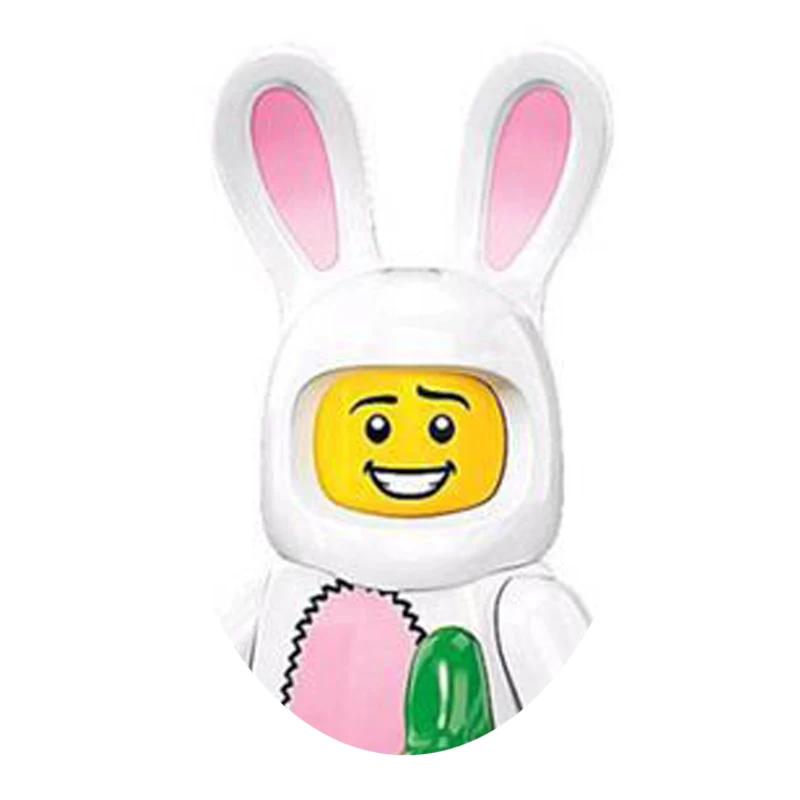 PG8141 Аниме Мультяшная Кукла Конструктор Каваи Банановый Человек Акула Развивающие Игрушки Детский Домашний Подарок Конструктор Приключение