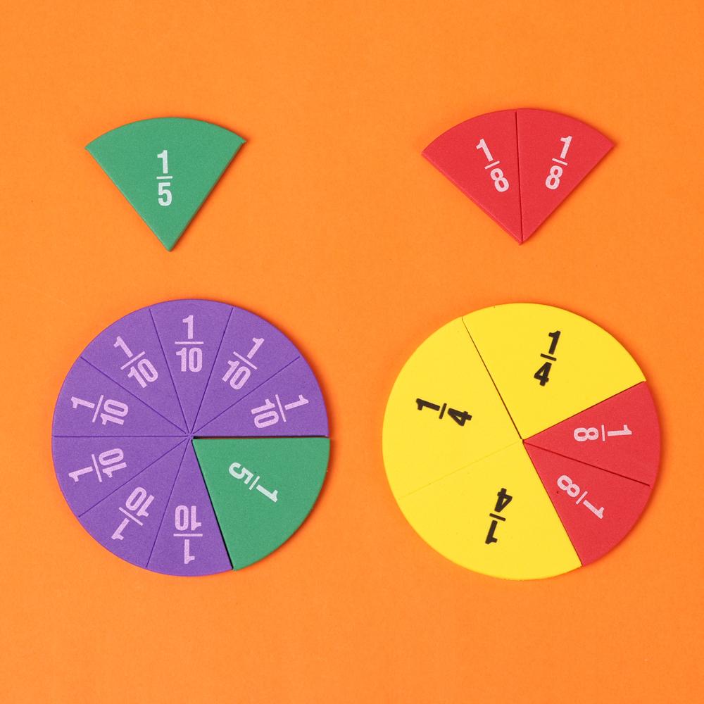 Демонстратор вопроса о дробном счете Инструмент для сложения и вычитания Инструменты для обучения студентов