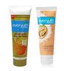 Everyuth Advanced Golden Glow Peel-off Mask, 90gm and Exfoliating Walnut Scrub, 50gm, Combo Pack