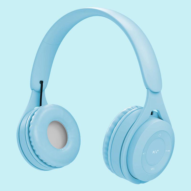 Y08 Макарон Детские Складные Беспроводные Bluetooth Наушники Накладные В Наличии